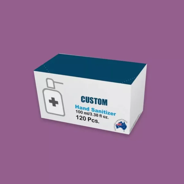 Custom Sanitizer Packaging Boxes